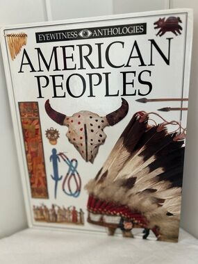 American Peoples Hardcover Book - White